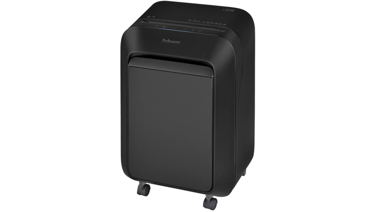 Papiervernietiger Fellowes Powershred LX210 snippers 4x12mm zwart