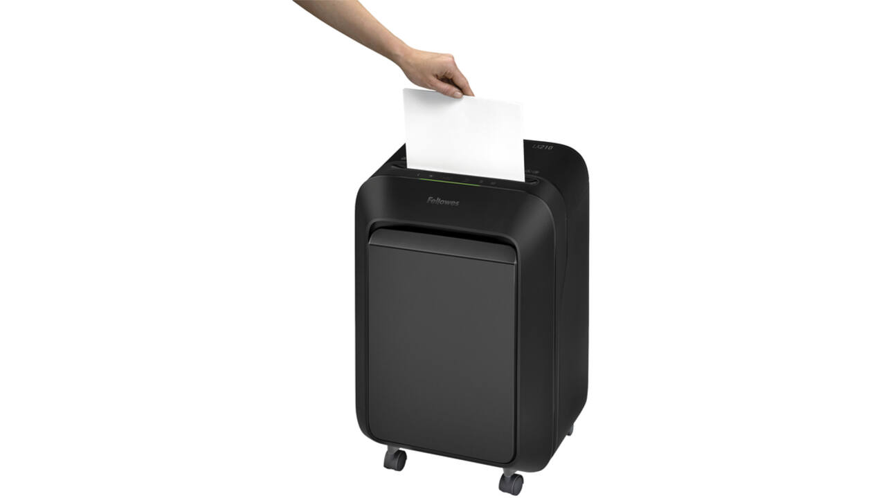 Papiervernietiger Fellowes Powershred LX210 snippers 4x12mm zwart
