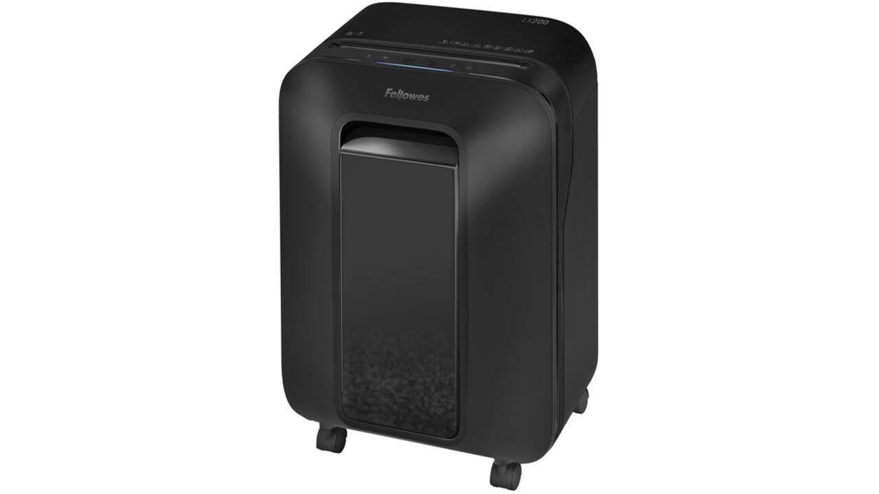 Papiervernietiger Fellowes Powershred LX200 snippers 4x12mm zwart