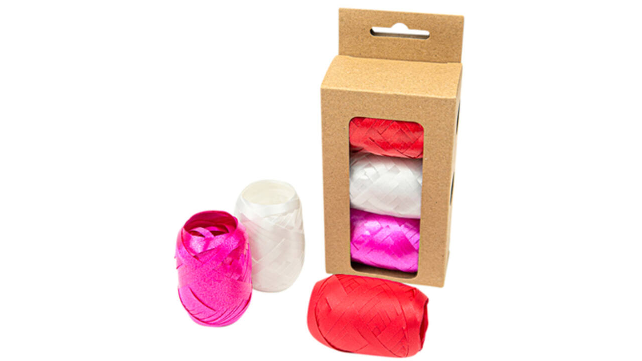 Lint 3 pak rood/wit/roze