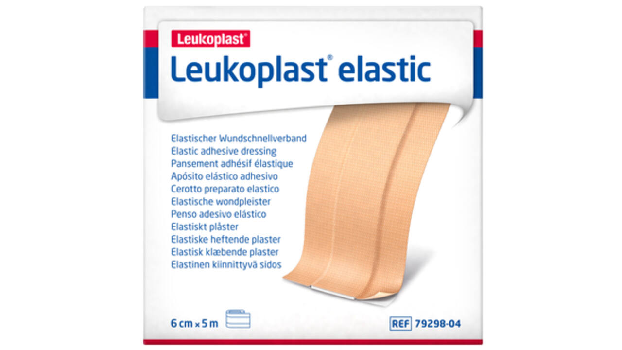 Wondpleister Leukoplast elastisch 5mx6cm