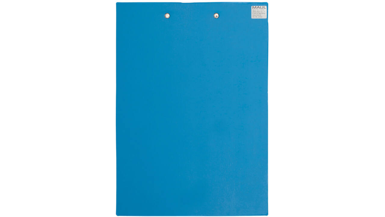 Klembord MAUL A4 staand PVC lichtblauw