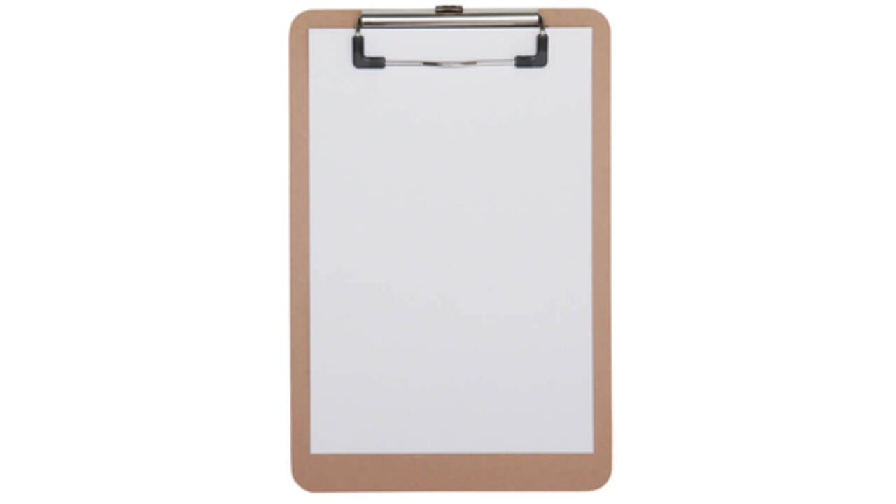 Klembord MAUL Basic A5 staand hardboard