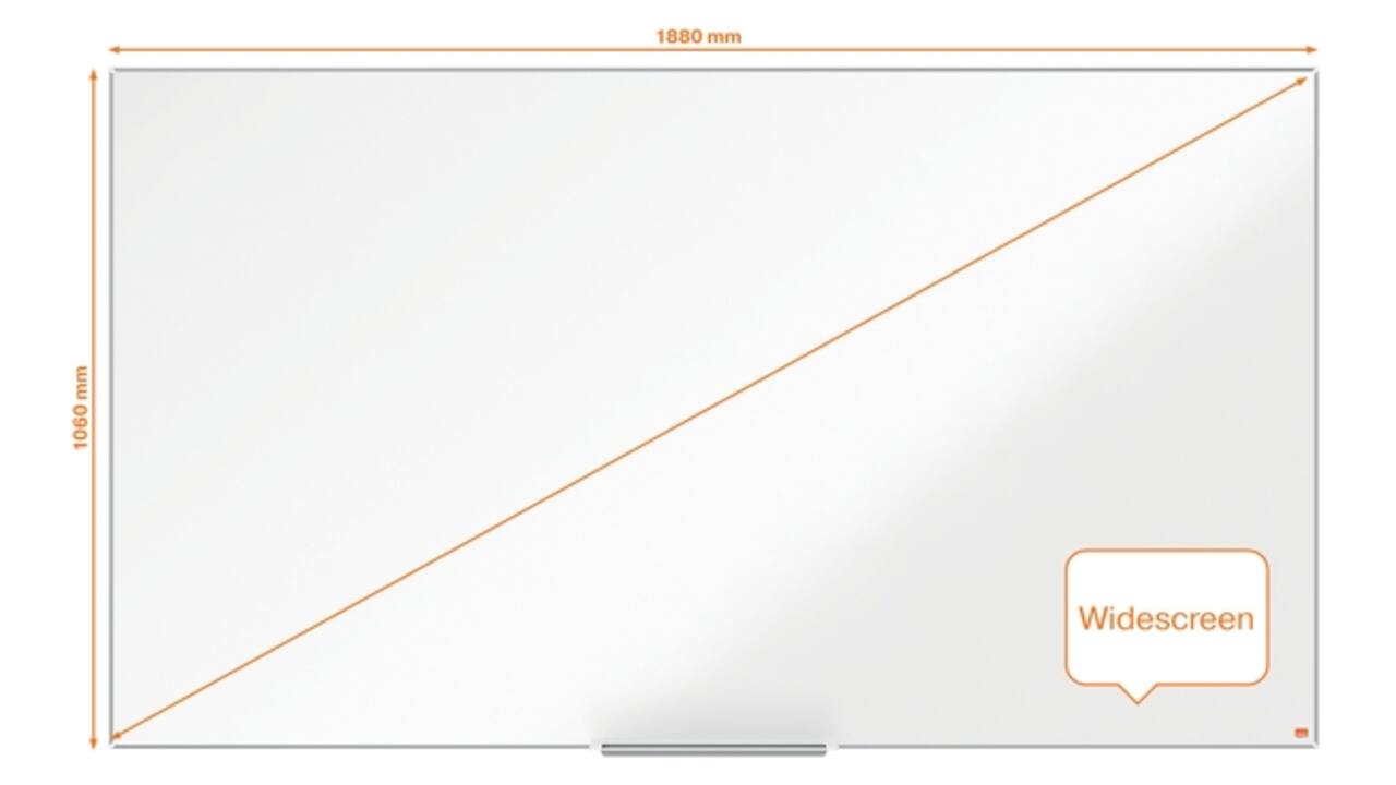 Whiteboard Nobo Impression Pro Widescreen 106x188cm emaille
