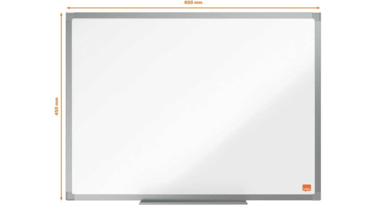 Whiteboard Nobo Essence Magnetisch 45x60cm staal