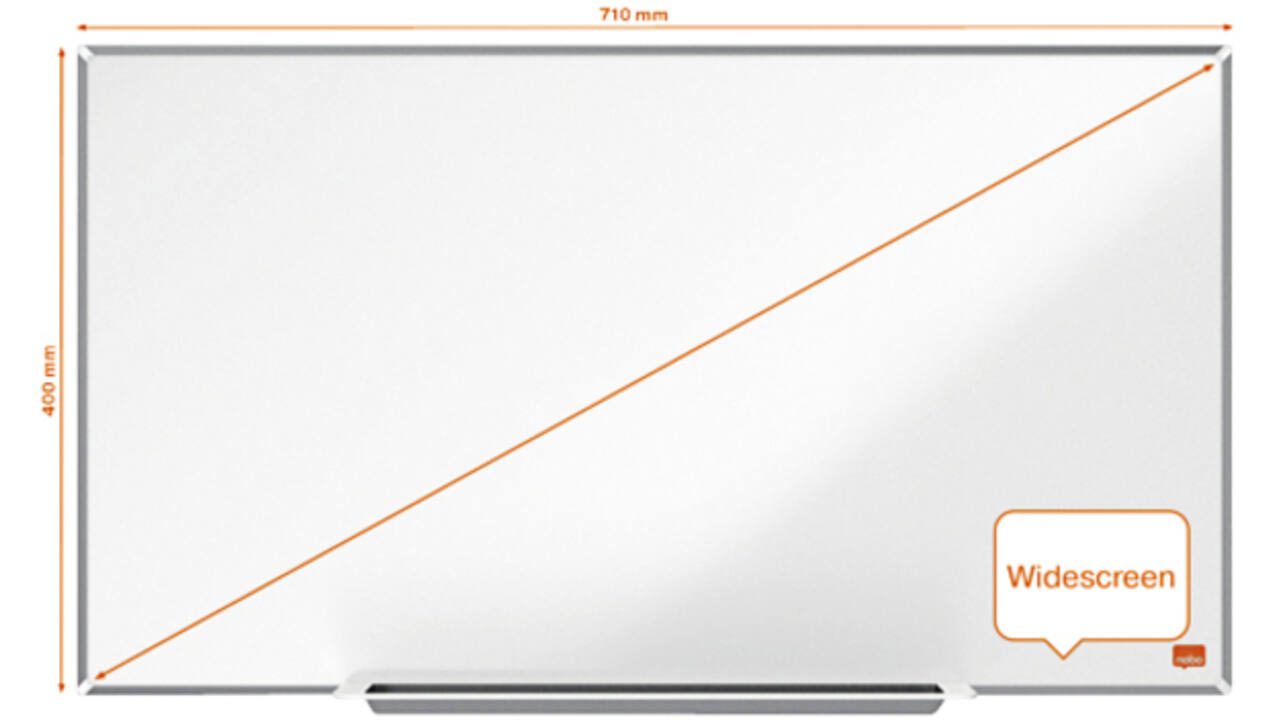 Whiteboard Nobo Impression Pro Widescreen 40x71cm emaille