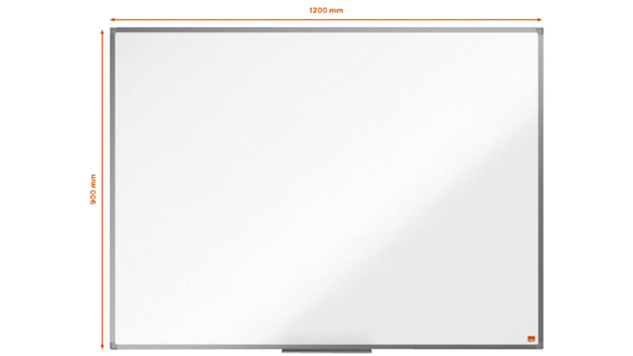 Whiteboard Nobo Essence Magnetisch 90x120cm staal