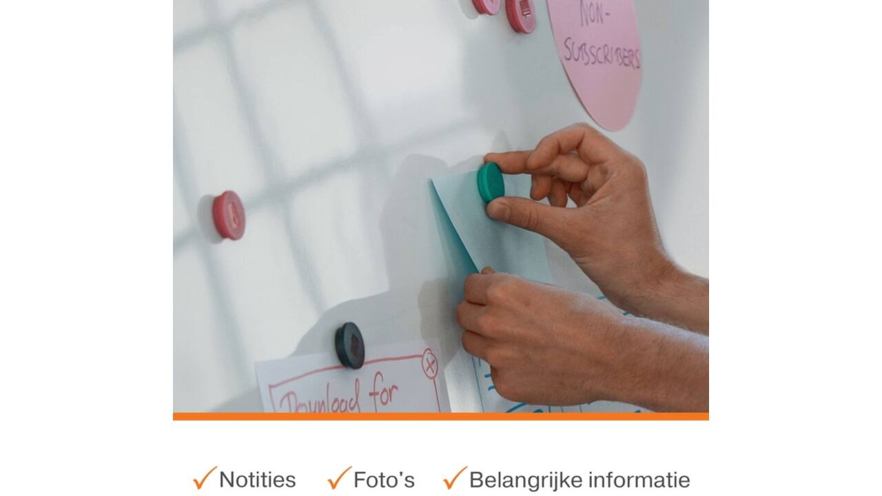 Whiteboard Nobo Premium Plus 60x90cm staal