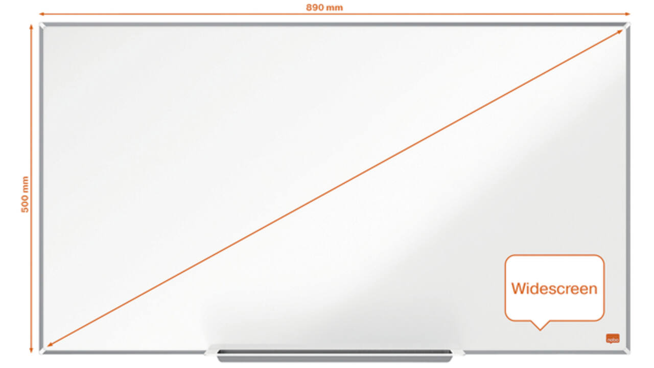 Whiteboard Nobo Impression Pro Widescreen 50x89cm emaille