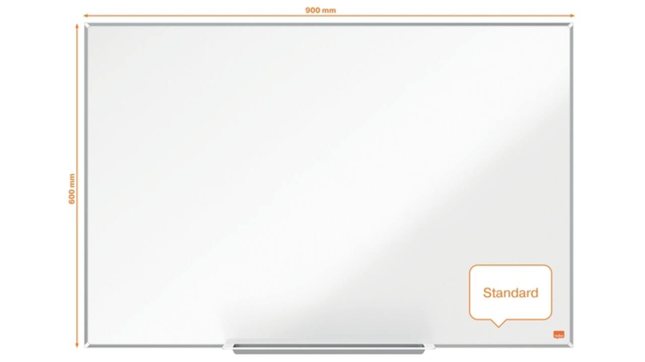 Whiteboard Nobo Impression Pro 60x90cm staal