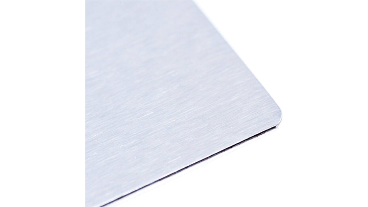 Wandlijst MAUL Solid RVS zelfklevend 50cm alu-kleur