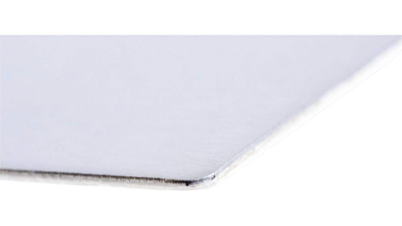 Wandlijst MAUL Solid RVS zelfklevend 50cm alu-kleur