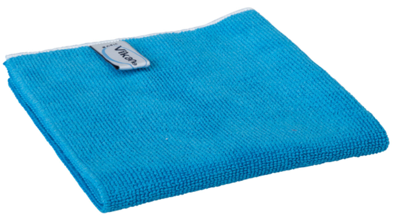Microvezeldoek Vikan Basic 32x32cm blauw