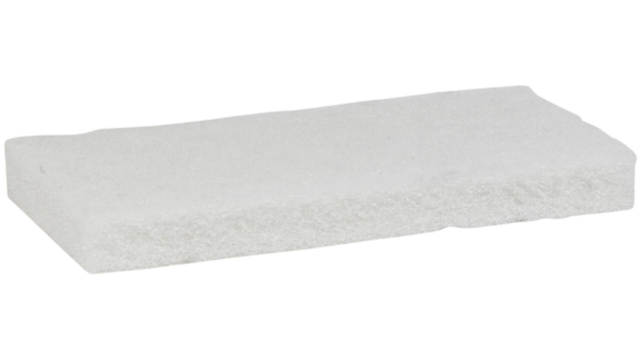 Schuurspons Vikan zacht 125x245x23mm wit nylon