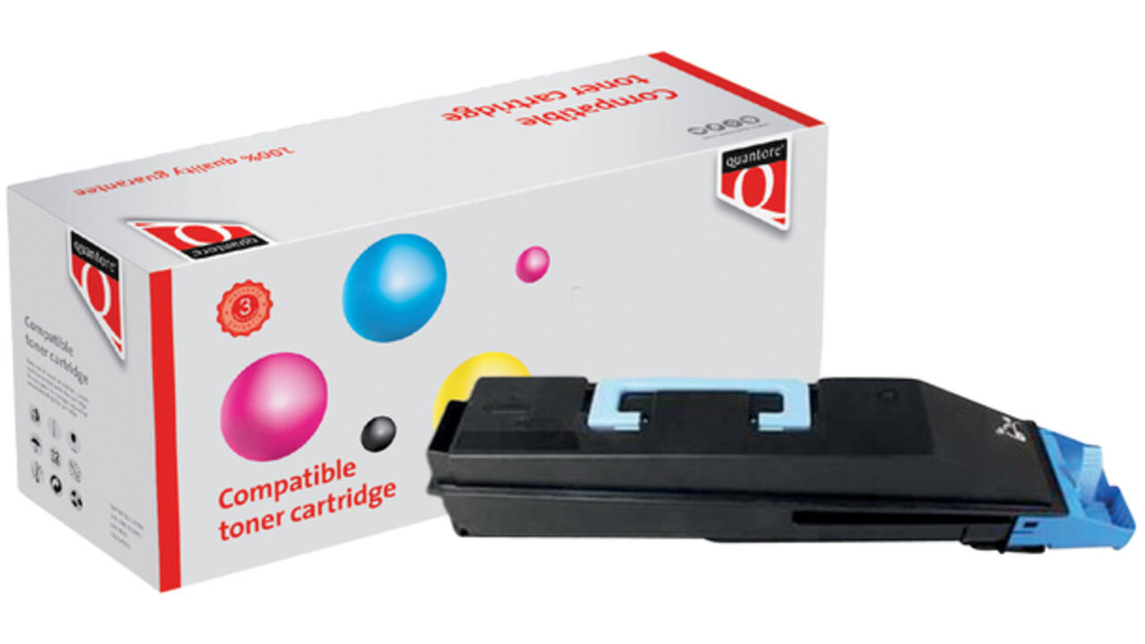Tonercartridge Quantore alternatief tbv Kyocera TK-865C blauw