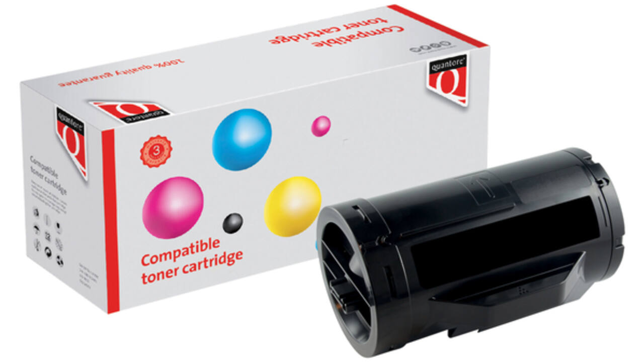 Toner Quantore alternatief tbv Dell 593-BBRU zwart