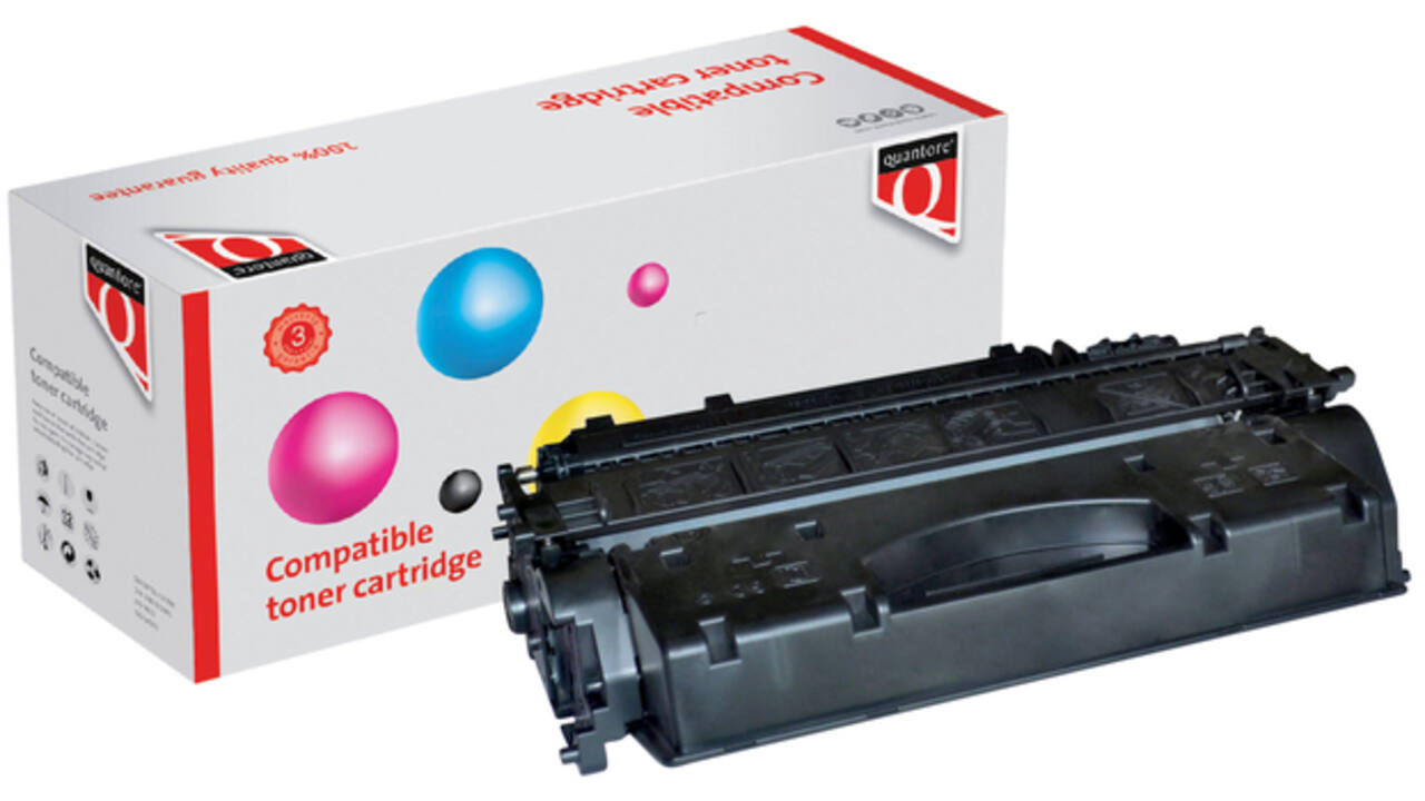 Tonercartridge Quantore alternatief tbv Canon 3480B002/CRG-719H zwart