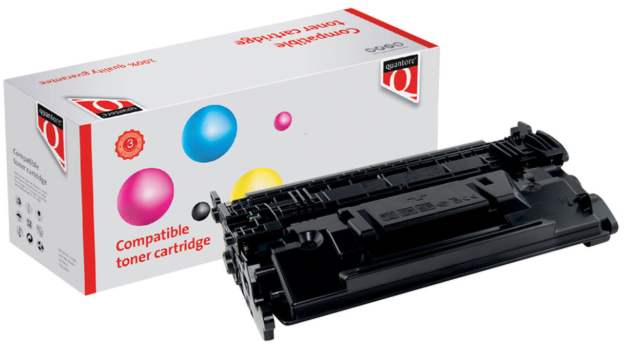 Tonercartridge Quantore alternatief tbv Canon 041H zwart