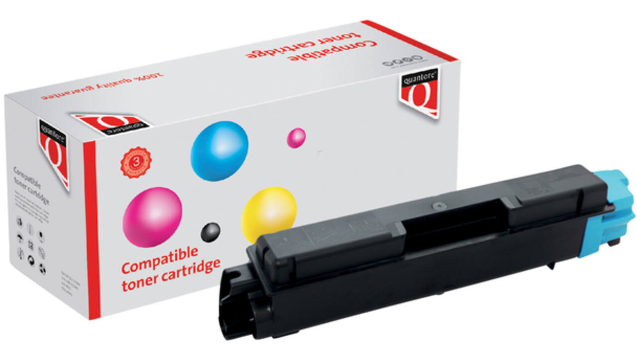 Toner Quantore alternatief tbv Kyocera TK-5160C blauw