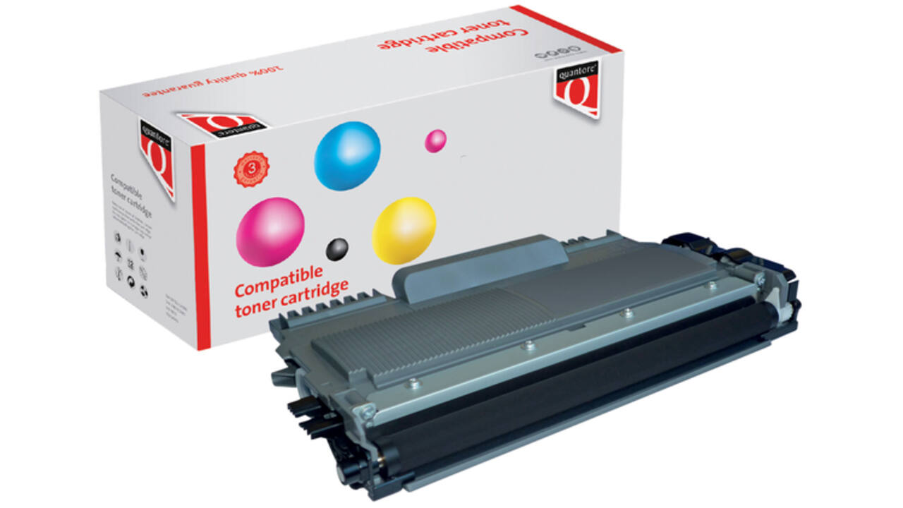 Tonercartridge Quantore alternatief tbv Brother TN-2010 zwart