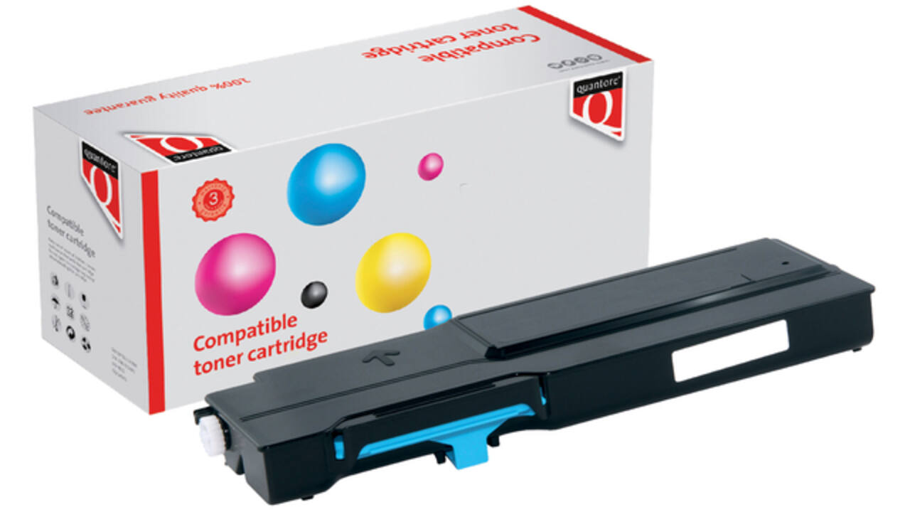 Toner Quantore alternatief tbv Dell 593-BBBT blauw