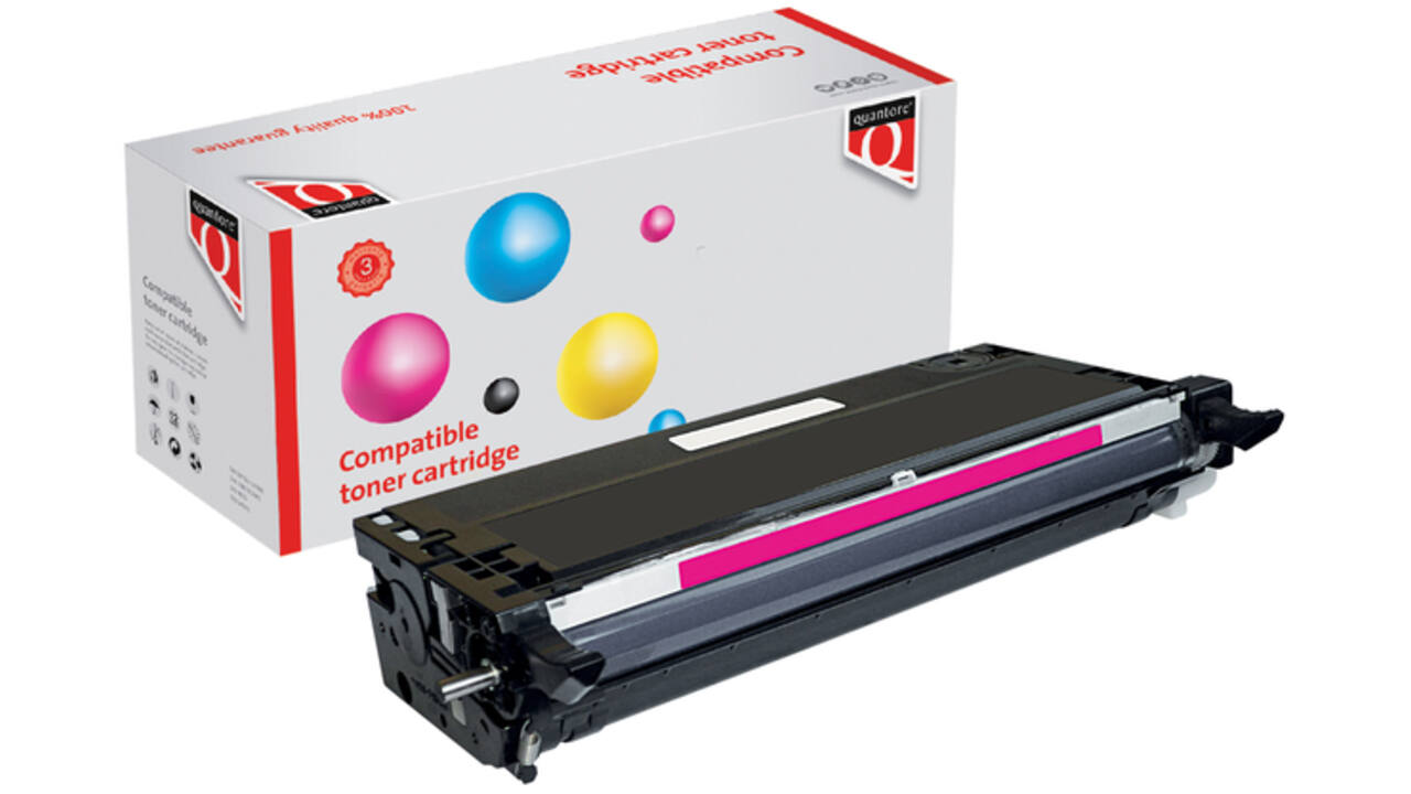 Tonercartridge Quantore alternatief tbv Dell 593-10220 rood