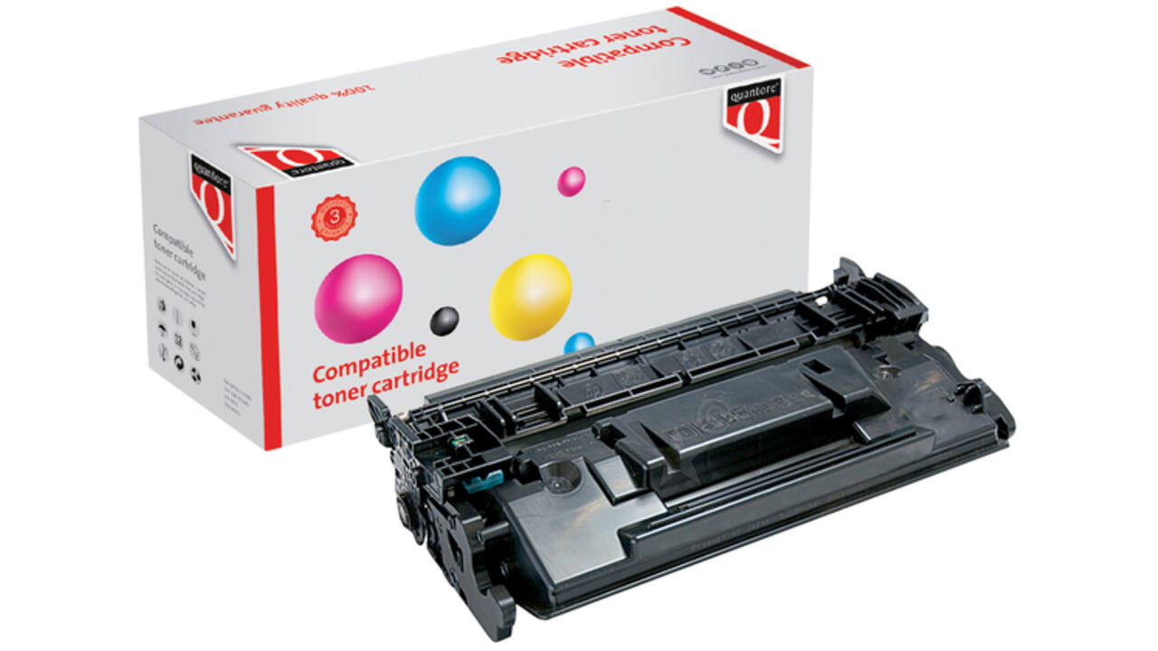 Tonercartridge Quantore alternatief tbv Canon 2200C001/052H zwart