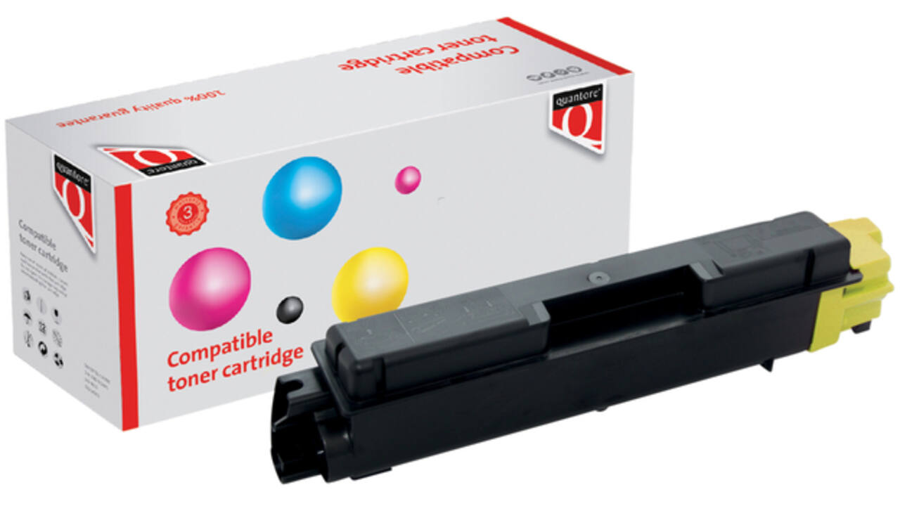 Toner Quantore alternatief tbv Kyocera TK-5280Y geel