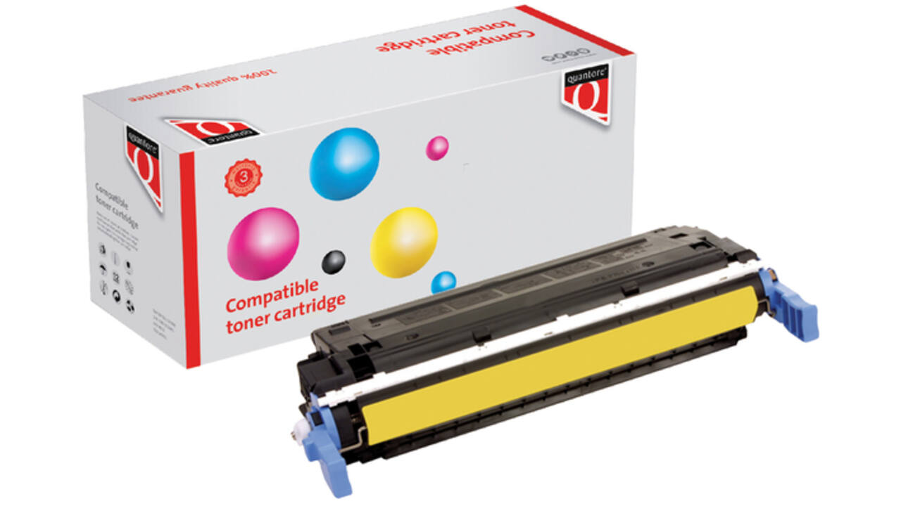 Tonercartridge Quantore alternatief tbv HP CB402A geel