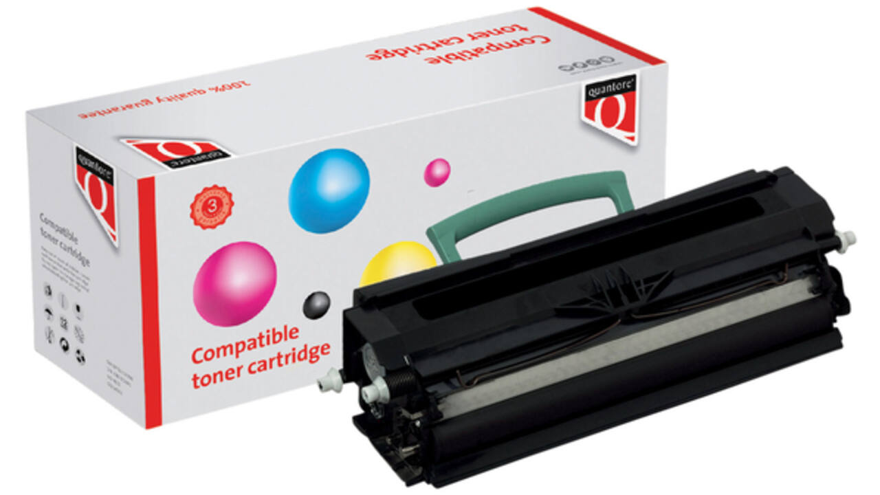Tonercartridge Quantore alternatief tbv Lexmark E450H11E zwart