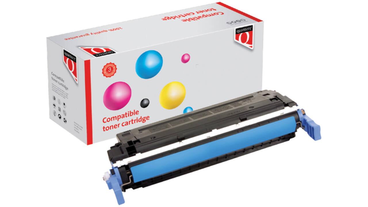 Tonercartridge Quantore alternatief tbv HP CB401A blauw