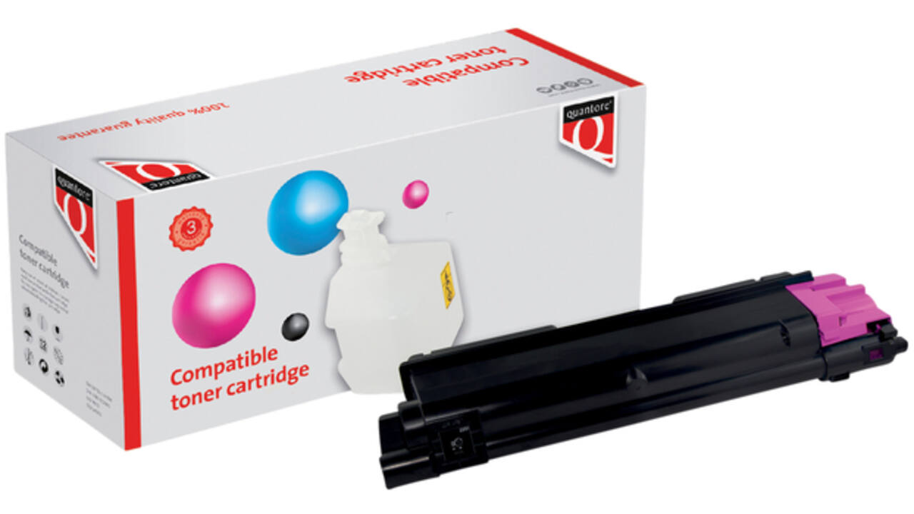 Toner Quantore alternatief tbv Kyocera TK-5135M rood