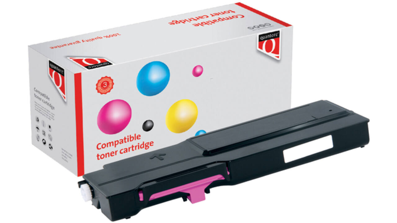 Toner Quantore alternatief tbv Dell 593-BBBS rood