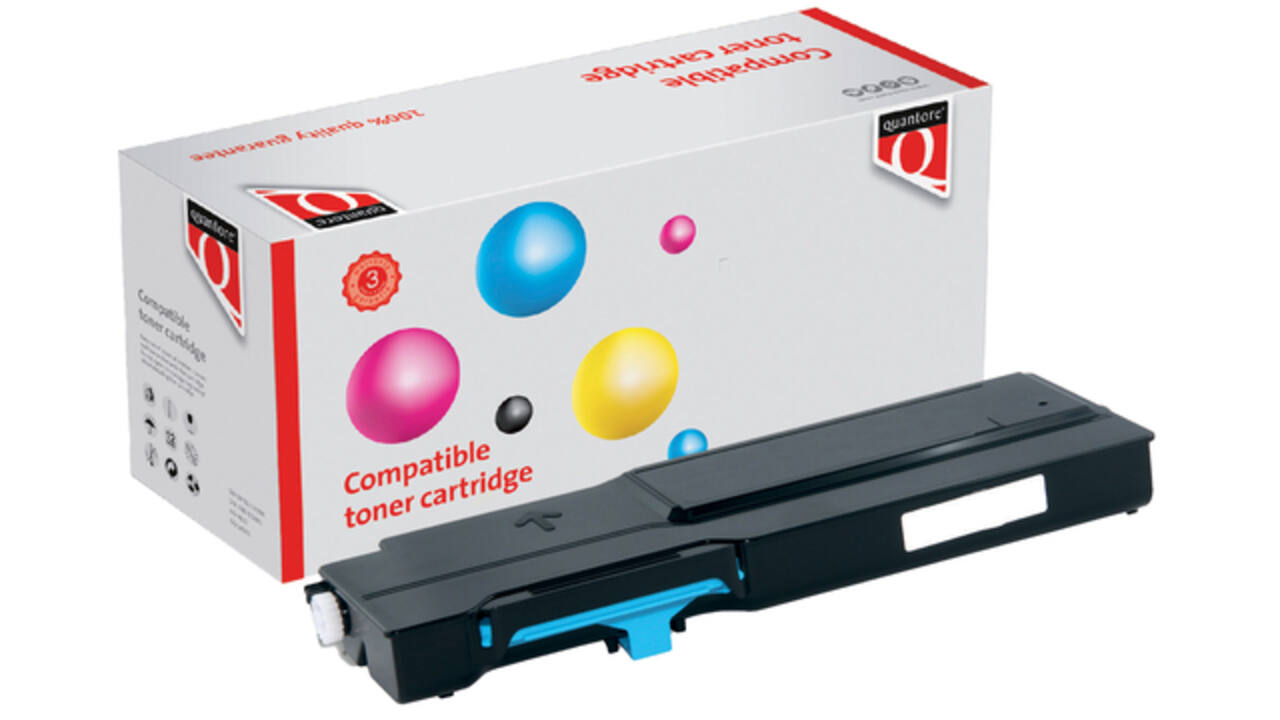 Tonercartridge Quantore alternatief tbv Xerox 106R03518 blauw