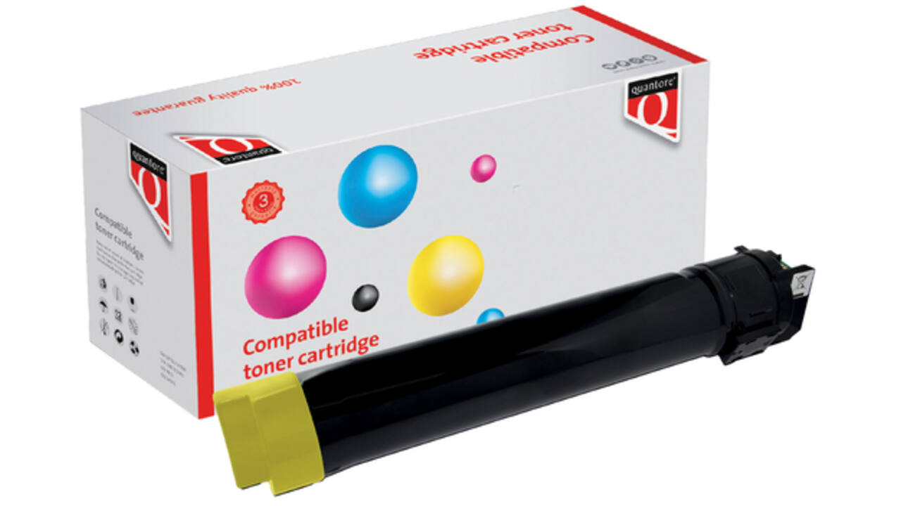 Tonercartridge Quantore alternatief tbv Xerox 106R03692 geel