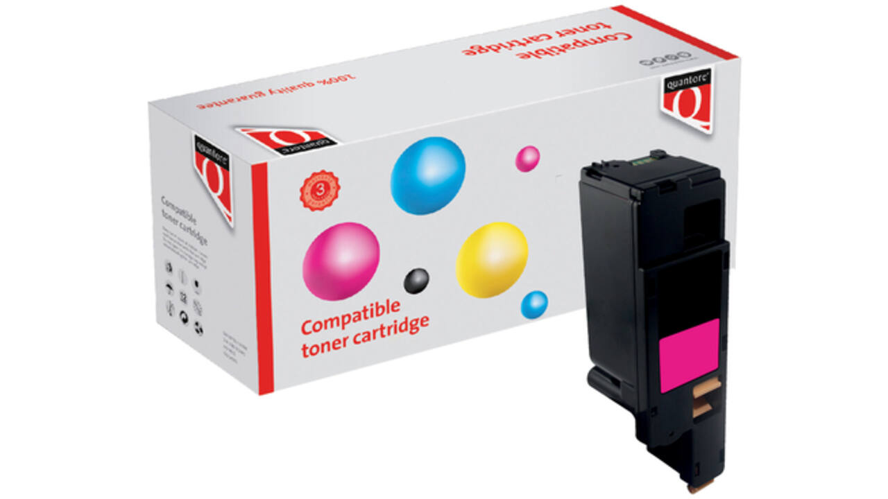 Tonercartridge Quantore alternatief tbv Xerox 106R01628 rood
