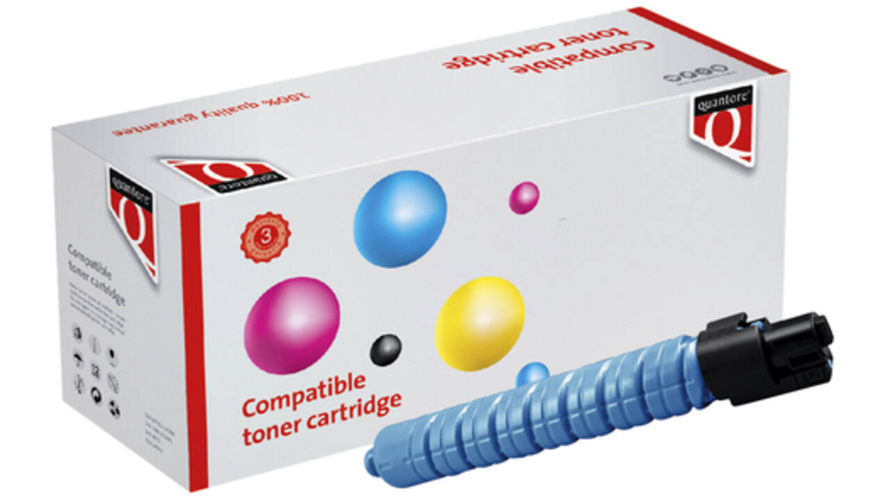 Toner Quantore alternatief tbv Ricoh 841505 blauw