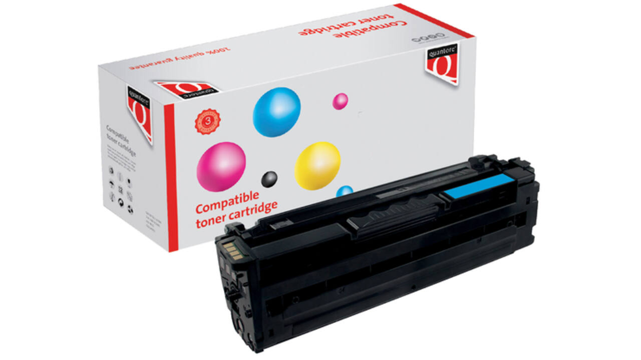 Tonercartridge Quantore alternatief tbv Samsung CLT-C506L/ELS blauw