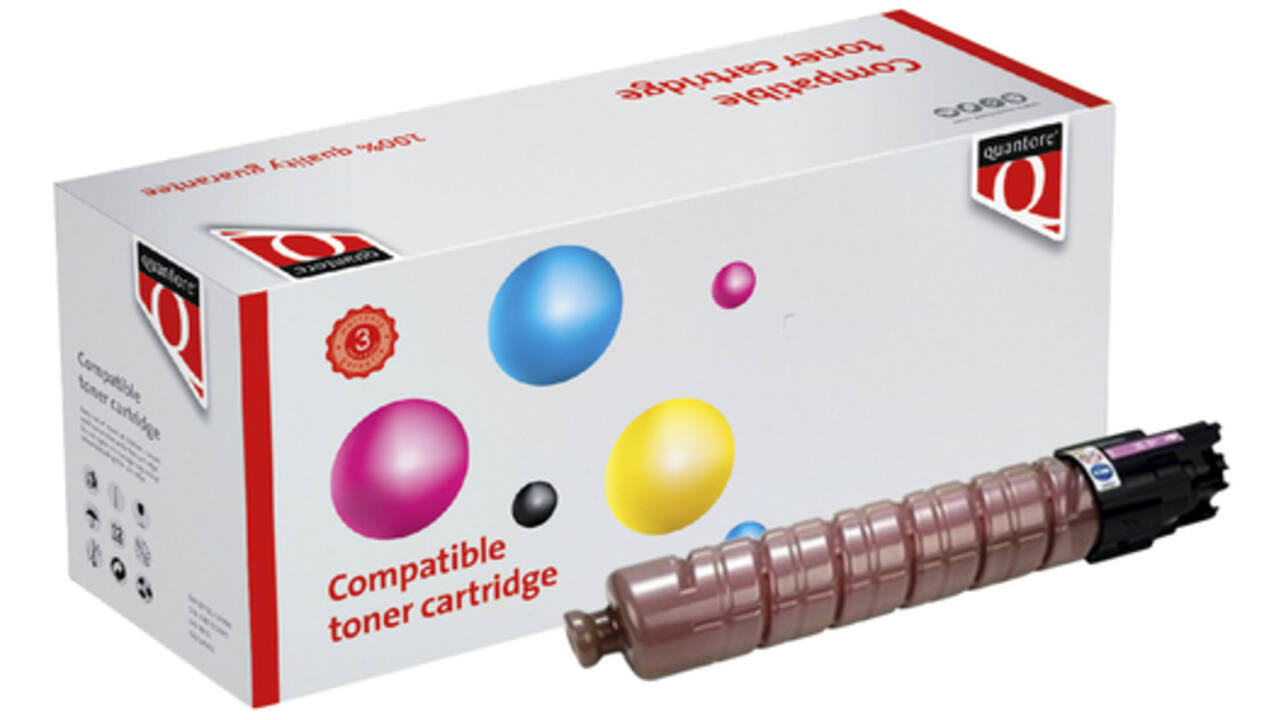 Toner Quantore alternatief tbv Ricoh 842081 rood