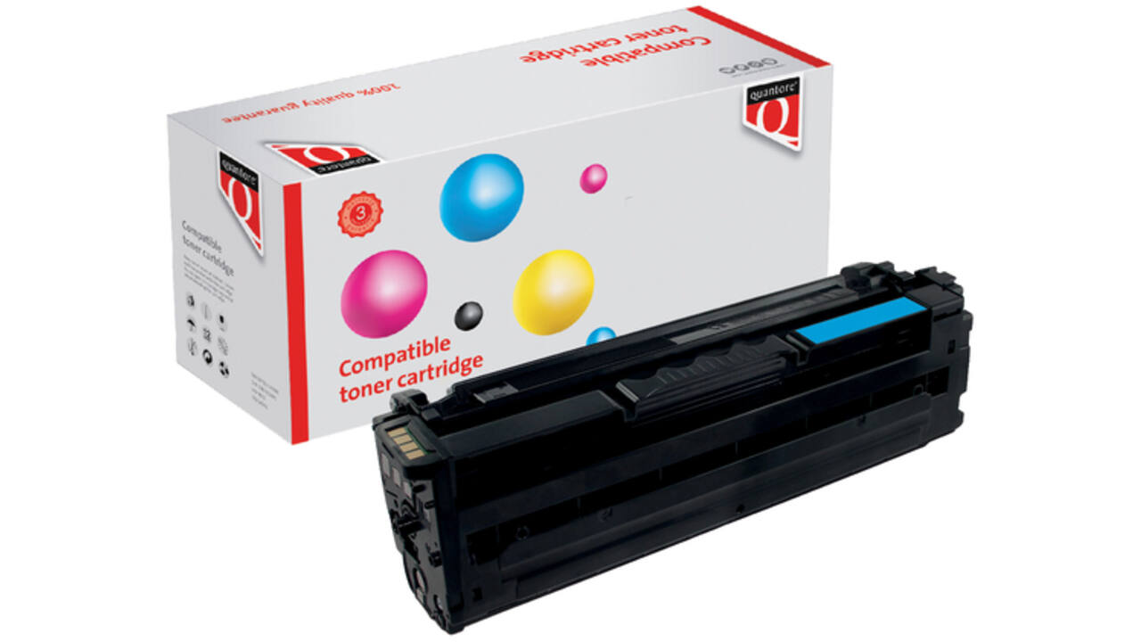 Tonercartridge Quantore alternatief tbv Samsung CLT-C505L/ELS blauw