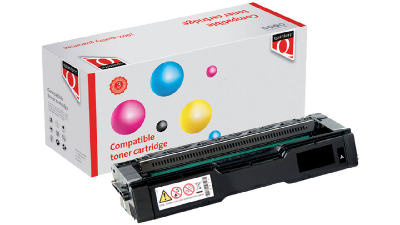 Toner Quantore alternatief tbv Ricoh 407899 zwart