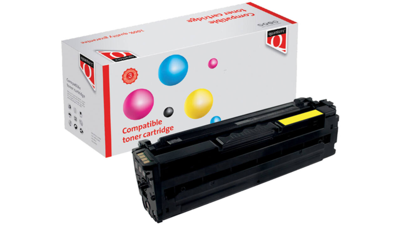 Toner Quantore alternatief tbv Oki 46508709 geel