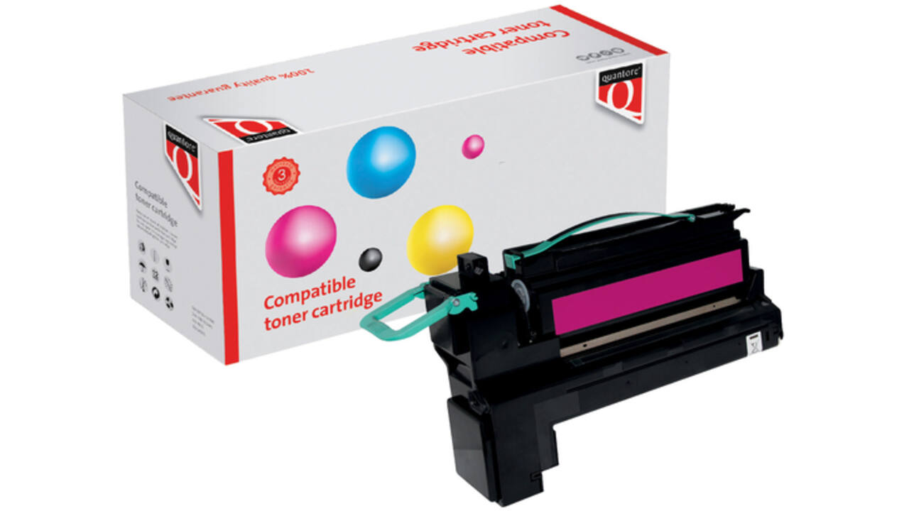 Tonercartridge Quantore alternatief tbv Lexmark X792X2MG rood