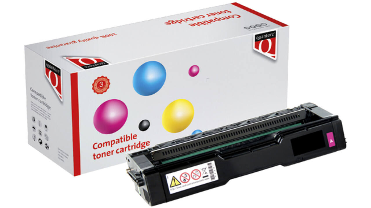 Toner Quantore alternatief tbv Ricoh 407901 rood