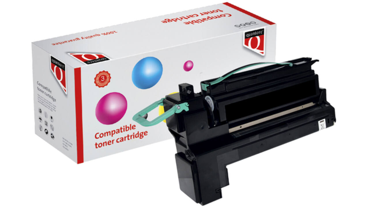 Tonercartridge Quantore alternatief tbv Lexmark X792X2KG zwart