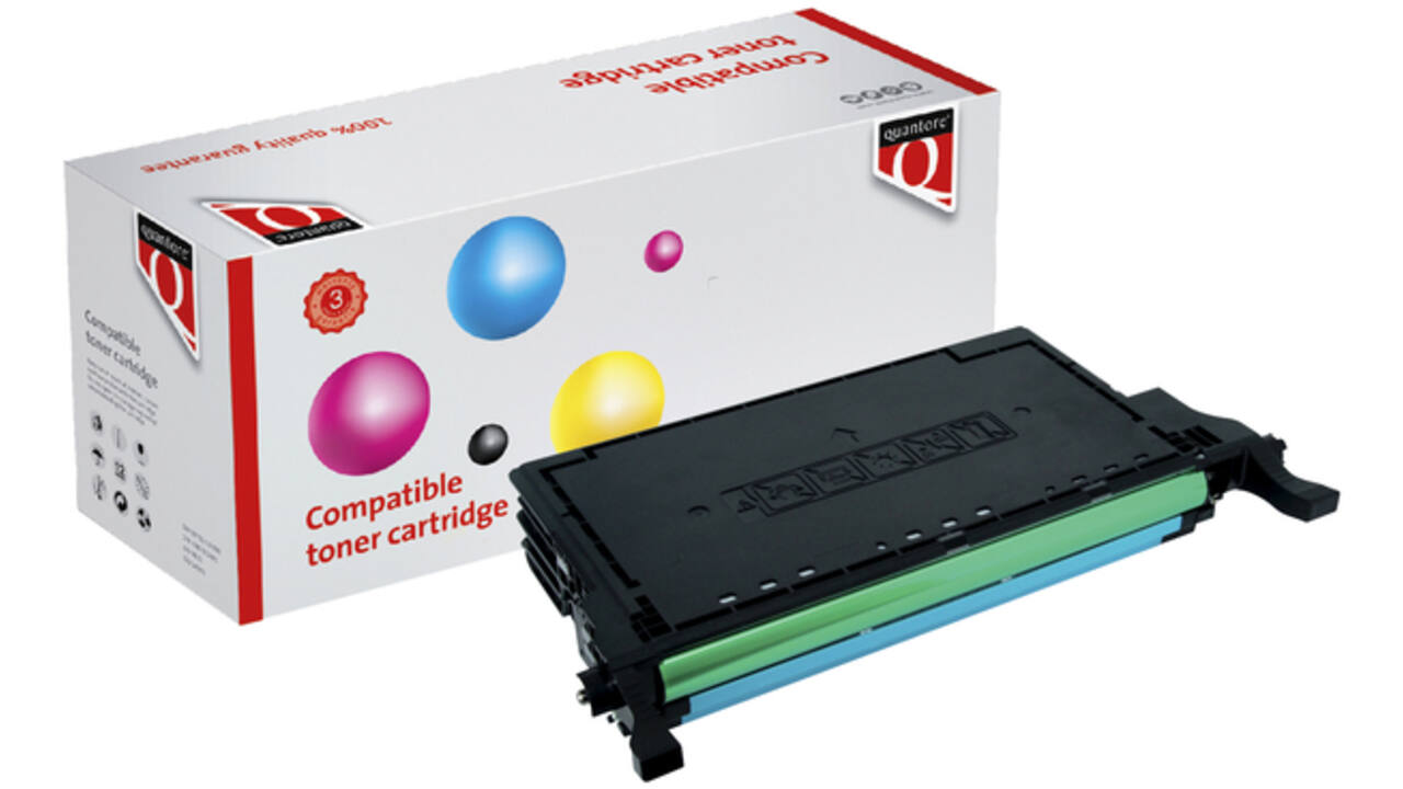 Tonercartridge Quantore alternatief tbv Samsung CLT-C5082L/ELS blauw