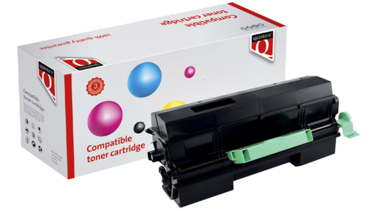 Toner Quantore alternatief tbv Ricoh 407318 zwart