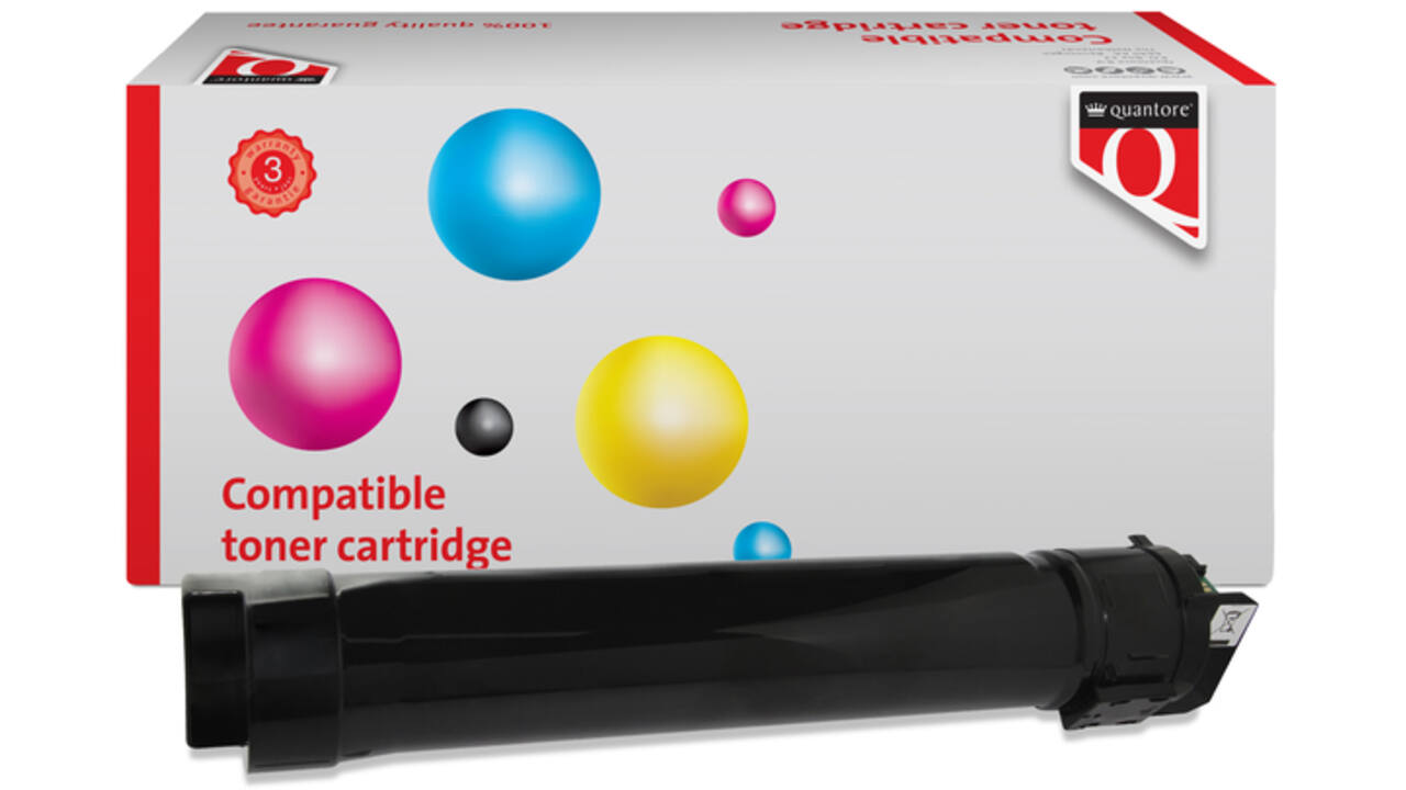 Tonercartridge Quantore alternatief tbv Xerox 106R03480 zwart