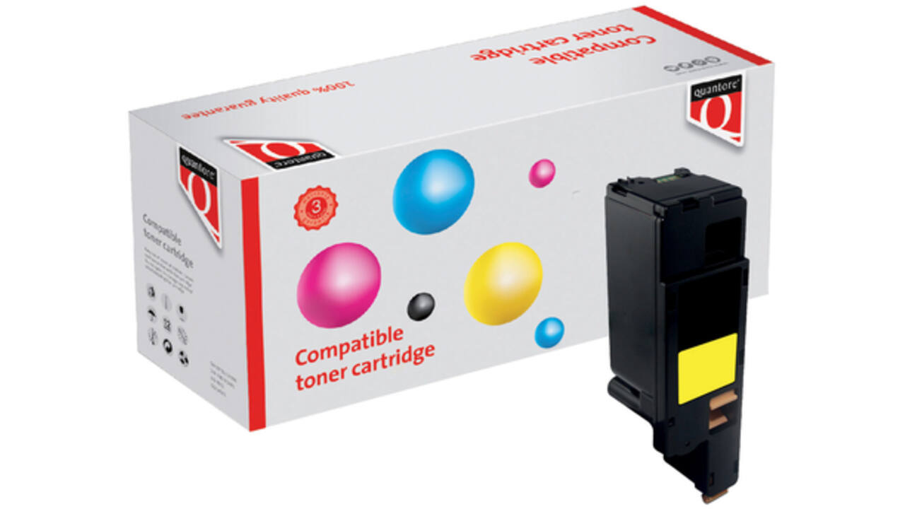 Tonercartridge Quantore alternatief tbv Xerox 106R01629 geel