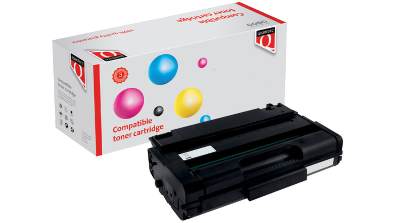 Toner Quantore alternatief tbv Ricoh 407646 zwart
